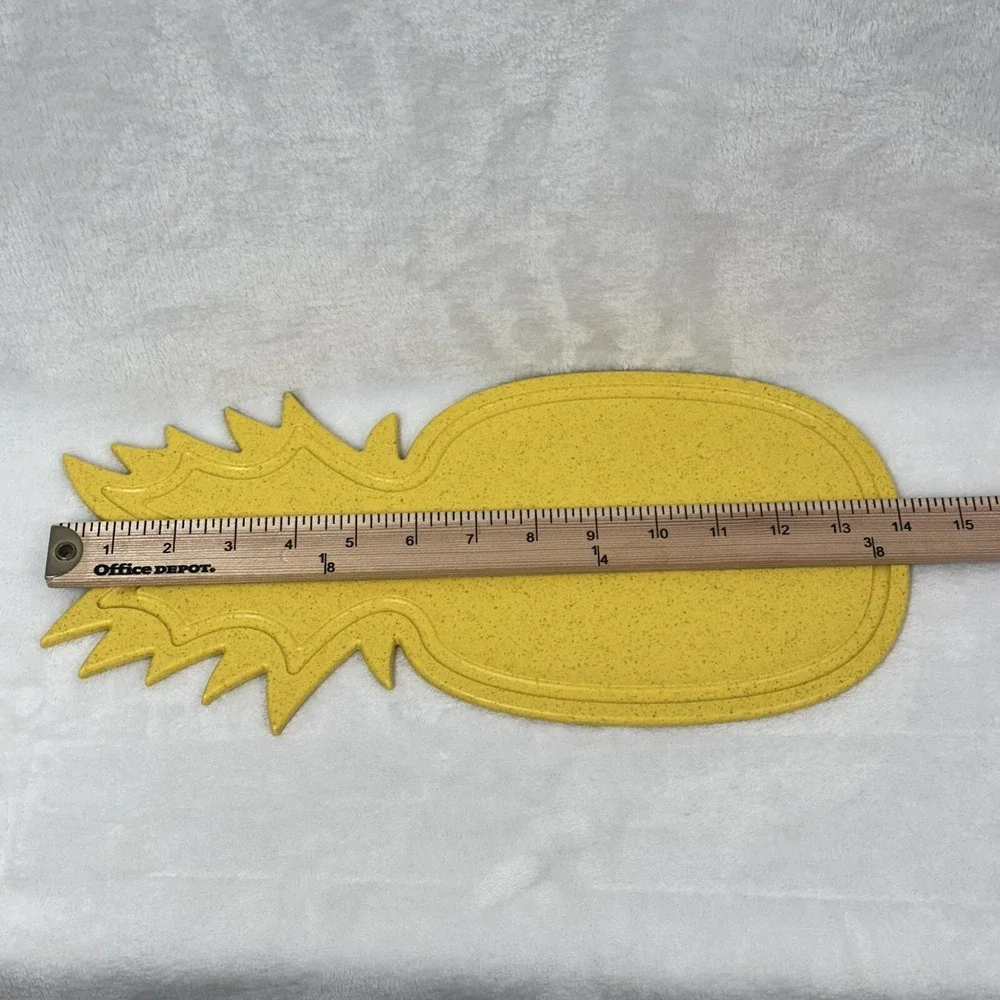 Sun Squad Pineapple Shaped Serving Board Dishwasher Safe Target Brands‎ New